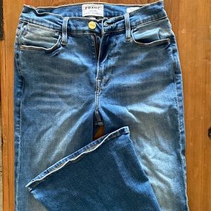 Frame Denim Bellbottom Flares — Like New — Le High Flare
